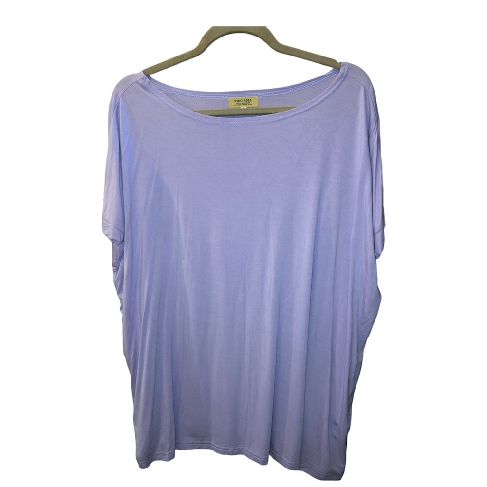 Pink Scoop Neck Tunic